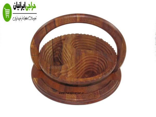 آجیل خوری چوبی تاشو طرح قطره