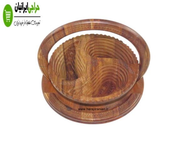 آجیل خوری چوبی تاشو طرح قطره