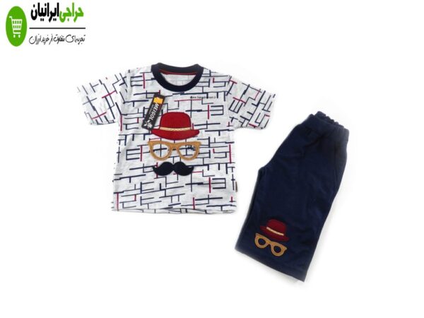 تی شرت شلوارک پسرانه کد 705