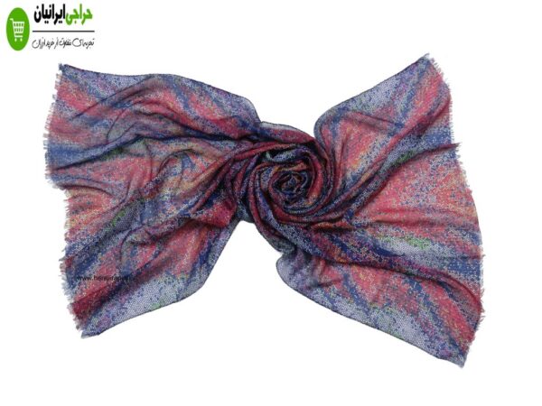 شال نخی لمه دار شال نخی لمه دار