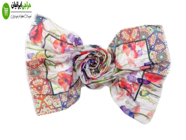 شال نخی لمه دار