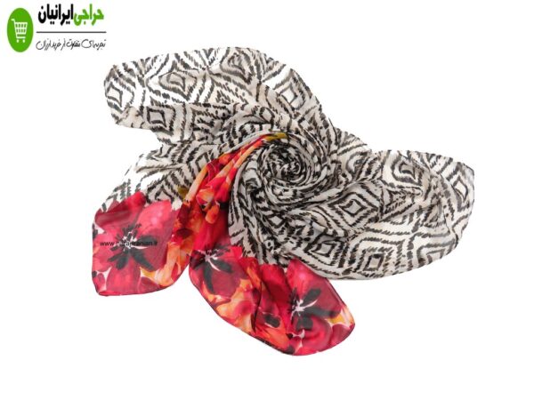 روسری حریر مجلسی