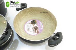 سرویس قابلمه 7 پارچه هلنا زنبوری