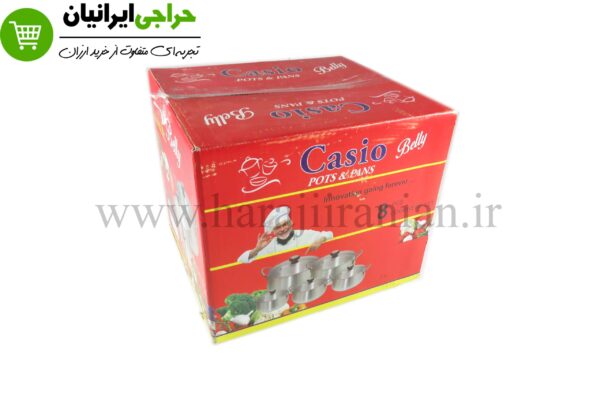 سرویس قابلمه 8 پارچه روحی کاسیو
