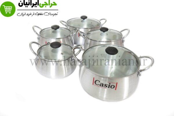 سرویس قابلمه 10 پارچه روحی کاسیو