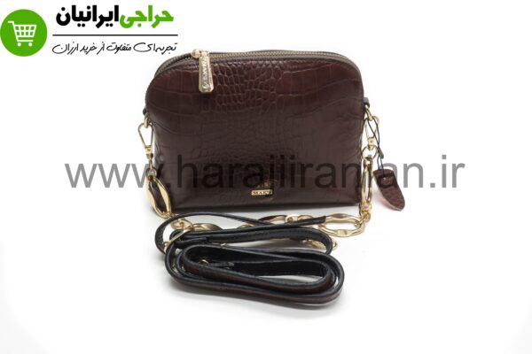 کیف دوشی چرم طبیعی دخترانه