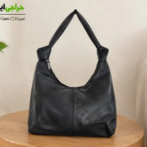 کیف لش زنانه دوشی با درب زیپی