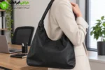 کیف زنانه چرم لش شل سایز بزرگ