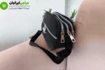 سه زیپ بالایی و یک زیپ جلویی کیف دوشی زنانه نانسی